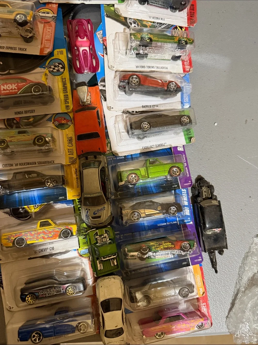Hot Wheels Assorted Kids Toy Cars - Mixed Colors. Vintage.  Also new in the box.